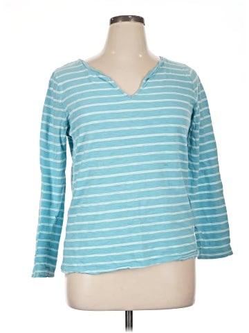Gap Outlet 3/4 Sleeve T-Shirt (view 1)