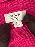 Crown & Ivy Chevron-herringbone Pink Pullover Sweater Size XL - photo 7
