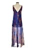 Lulus 100% Polyester Tie-dye Blue Cocktail Dress Size XS - photo 2