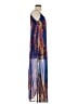 Lulus 100% Polyester Tie-dye Blue Cocktail Dress Size XS - photo 4