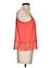 Sugar Rain 100% Polyester Orange Sleeveless Top Size S - photo 4