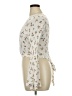 Just Polly Ivory Long Sleeve Blouse Size XL - photo 5