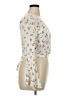 Just Polly Ivory Long Sleeve Blouse Size XL - photo 4