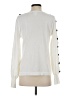 Karl Lagerfeld Paris White Pullover Sweater Size S - photo 2
