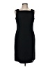 Virgo 100% Polyester Solid Black Cocktail Dress Size 8 - photo 1