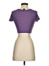 Shein Purple Short Sleeve T-Shirt Size XXS - photo 2