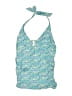 Helen Jon Tweed Blue Swimsuit Top Size M - photo 1