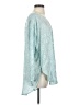 Calypso St. Barth Teal Long Sleeve Blouse Size Sm (0) - photo 4