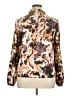 Assorted Brands Animal Print Brown Long Sleeve Blouse Size XL - photo 2