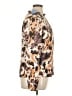 Assorted Brands Animal Print Brown Long Sleeve Blouse Size XL - photo 4