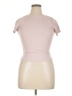 Splash Pink Short Sleeve Top Size XL - photo 1