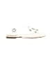 Schutz Graphic White Tan Sandals Size 7 1/2 - photo 1