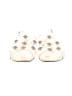 Schutz Graphic White Tan Sandals Size 7 1/2 - photo 2