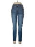 RACHEL Rachel Roy Solid Blue Jeans Size 12 - photo 1