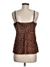 Allison Joy 100% Polyester Brown Sleeveless Top Size M - photo 2