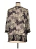 THX Thanx Collection Gray 3/4 Sleeve Blouse Size 1X (estimated) - photo 2