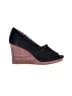 TOMS Black Wedges Size 7 - photo 1