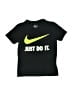Nike 100% Cotton Black Short Sleeve Top Size 3 - 4 - photo 1