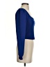 Shein Blue 3/4 Sleeve Blouse Size 4 - photo 4