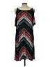 Luxology Chevron-herringbone Black Casual Dress Size 12 - photo 2