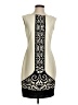 Nine West Graphic Ivory Cocktail Dress Size 4 (petite) - photo 1