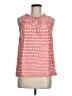 Boden 100% Cotton Red Sleeveless Blouse Size 6 - photo 1