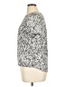 H&M 100% Polyester Silver Short Sleeve Top Size 14 - photo 5