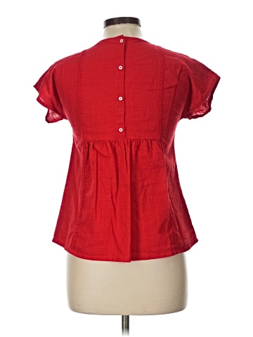 MNG Short Sleeve Blouse (view 2)