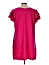Wdirara Solid Pink Casual Dress Size L - photo 2