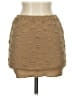Shein Solid Tan Casual Skirt Size 4 - photo 1