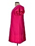 Wdirara Solid Pink Casual Dress Size L - photo 5
