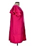 Wdirara Solid Pink Casual Dress Size L - photo 4