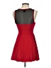 Forever 21 Color Block Red Cocktail Dress Size S - photo 2