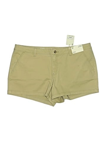 a.n.a. A New Approach Khaki Shorts (view 1)