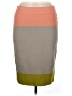 BCBGMAXAZRIA Color Block Gray Casual Skirt Size M - photo 1