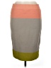 BCBGMAXAZRIA Color Block Gray Casual Skirt Size M - photo 2