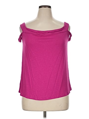 Lane Bryant Sleeveless T-Shirt (view 1)