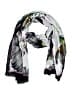 Pretty Persuasions 100% Polyester Gray White Scarf One size - photo 1