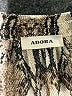 Adora Animal Print Tan 3/4 Sleeve Blouse Size L (estimated) - photo 7