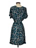 BCBGMAXAZRIA Print Teal Casual Dress Size XS - photo 2