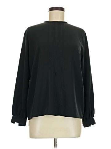Karen Scott Long Sleeve Blouse (view 1)