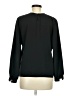Karen Scott 100% Polyester Black Long Sleeve Blouse Size 6 - photo 2