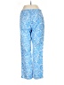 J. McLaughlin Paisley Blue Casual Pants Size 2 - photo 2