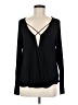 Alya Black Long Sleeve T-Shirt Size M - photo 1