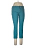 Lila Ryan Color Block Teal Jeggings Size 32 Waist Petite - photo 1
