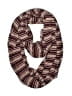 Apt. 9 Stripes Burgundy Scarf One size - photo 1