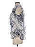 CAbi 100% Polyester Blue Sleeveless Blouse Size XS - photo 5