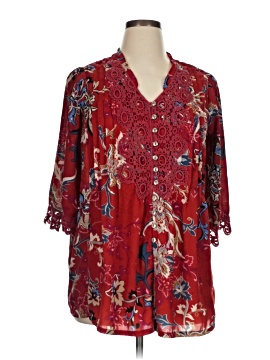 Denim 24/7 3/4 Sleeve Blouse