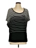 Unbranded Black Short Sleeve Top Size L (estimated) - photo 1