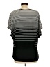 Unbranded Black Short Sleeve Top Size L (estimated) - photo 2